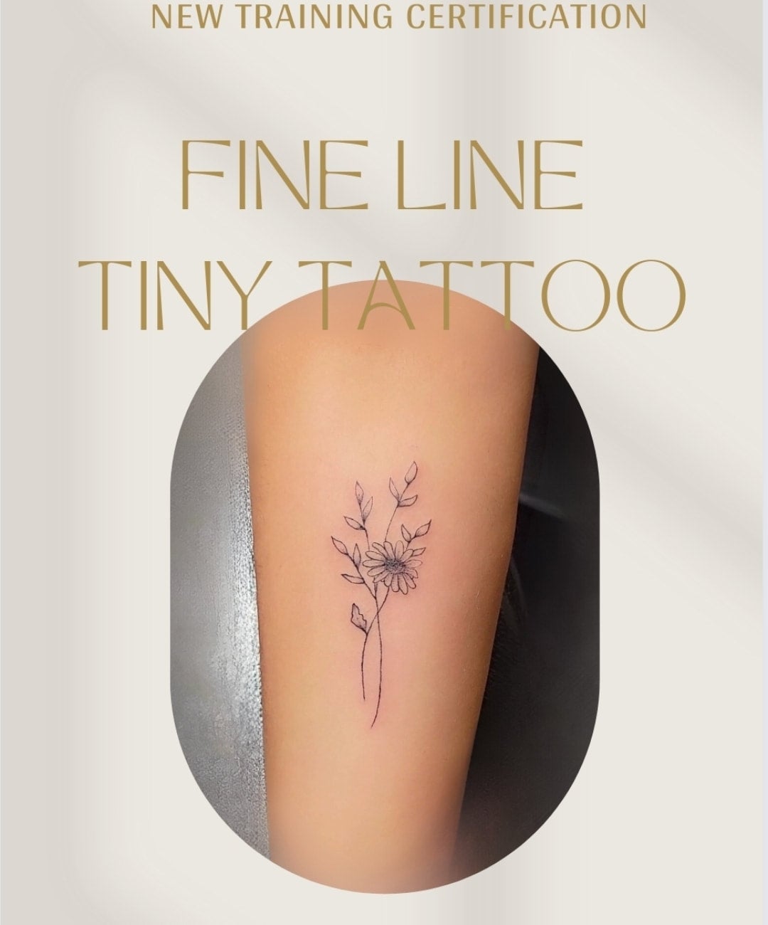 Tiny tattoo/Fine line tattoo Certification Beautifully Ink #39 d Spa LLC